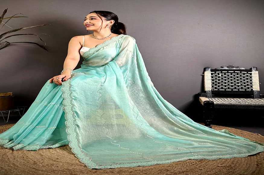 satin sarees